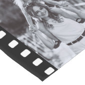 Aangepaste eigen fotofilmstrook foto lange tafelloper (Hoek)