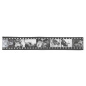 Aangepaste eigen fotofilmstrook foto lange tafelloper (Horizontaal)