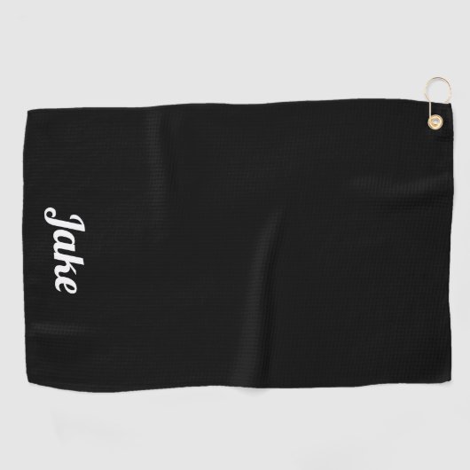 Aangepaste eigen golf creatie golfhanddoek (Horizontaal)