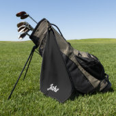 Aangepaste eigen golf creatie golfhanddoek (Groen)