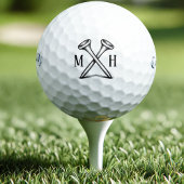 Aangepaste eigen golf monogram golfballen