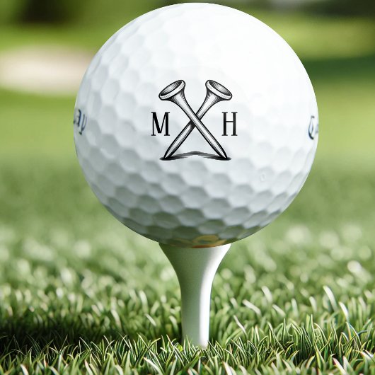 Aangepaste eigen golf monogram golfballen