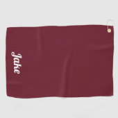 Aangepaste eigen golfhanddoek maken (Horizontaal)