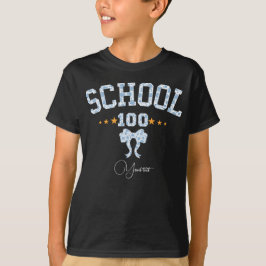 Aangepaste eindexamenklas van 2026 afstudeerblauw  t-shirt