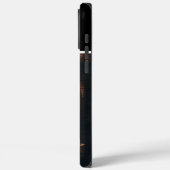 Aangepaste eland teken met bergen Case-Mate iPhone case (Achterkant / Links)