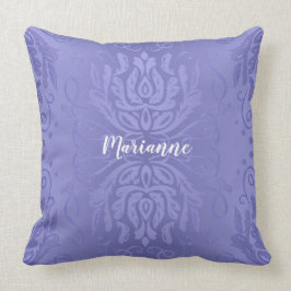 Aangepaste Elegant Lavender Floral Damask Pillow Kussen