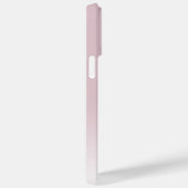 Aangepaste Elegant Licht Stoffig Roos Mauve Monogr Case-Mate iPhone Case (Achterkant / Rechts)