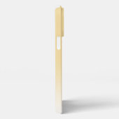 Aangepaste Elegant Licht Toscaanse Zon Geel Monogr iPhone Hoesje (Rechterkant)