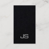 Aangepaste Elegant Moderne Monogram Sjabloon Visitekaartje (Voorkant)