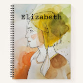 Aangepaste elegant notitieboek (Voorkant)