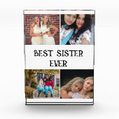 AANGEPASTE ELEGANT SISTER 4 FOTO COLLAGE (Voorkant)