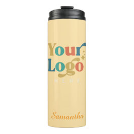 Aangepaste Elegant Steel Tumbler Business Logo Thermosbeker