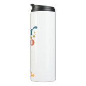 Aangepaste Elegant Steel Tumbler Business Logo Thermosbeker (Geroteerd rechts)
