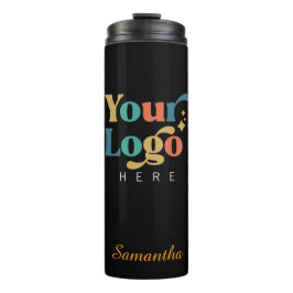 Aangepaste Elegant Steel Tumbler Business Logo Thermosbeker