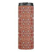 Aangepaste Elegant Tegel Patroon Iraanse Gifts voo Thermosbeker (Achterkant)