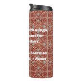 Aangepaste Elegant Tegel Patroon Iraanse Gifts voo Thermosbeker (Geroteerd rechts)