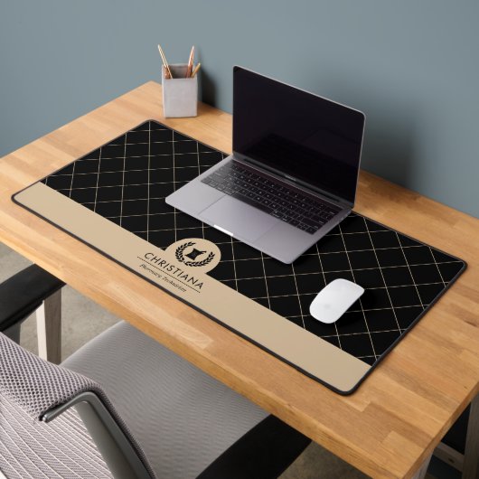 Aangepaste Elegante Apotheker Apotheek Tech Person Bureaumat (Kantoor 2)