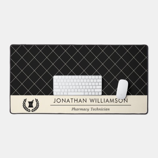 Aangepaste Elegante Apotheker Apotheek Tech Person Bureaumat (Keyboard & Muis)