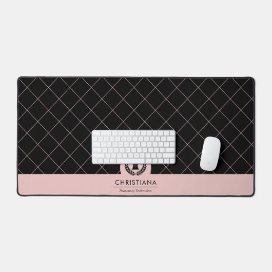 Aangepaste Elegante Apotheker Apotheek Tech Person Bureaumat (Keyboard & Muis)