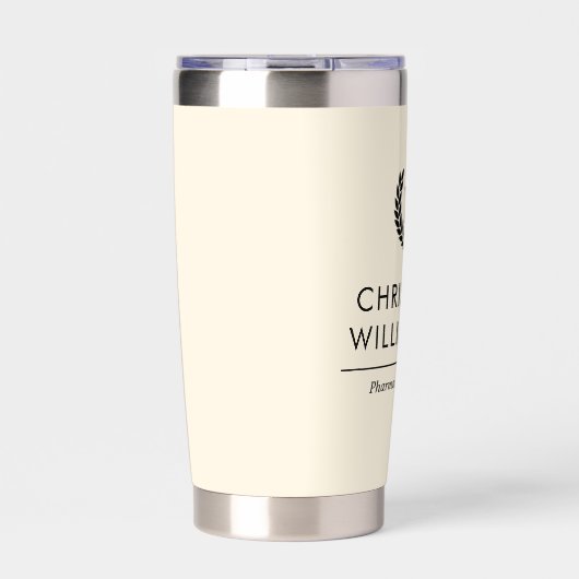 Aangepaste Elegante Apotheker Apotheek Tech Person Geïsoleerde Drinkbeker (Voorkant)