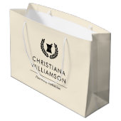 Aangepaste Elegante Apotheker Apotheek Tech Person Groot Cadeauzakje (Achterkant Gekanteld)