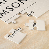 Aangepaste Elegante Apotheker Apotheek Tech Person Legpuzzel (Zijkant)