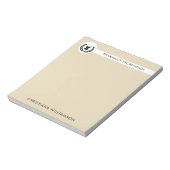 Aangepaste Elegante Apotheker Apotheek Tech Person Notitieblok (Linkerzijde)