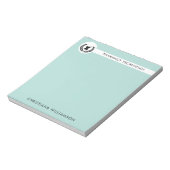 Aangepaste Elegante Apotheker Apotheek Tech Person Notitieblok (Linkerzijde)