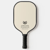 Aangepaste Elegante Apotheker Apotheek Tech Person Pickleball Paddle (Achterkant)