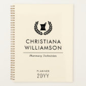 Aangepaste Elegante Apotheker Apotheek Tech Person Planner (Voorkant)