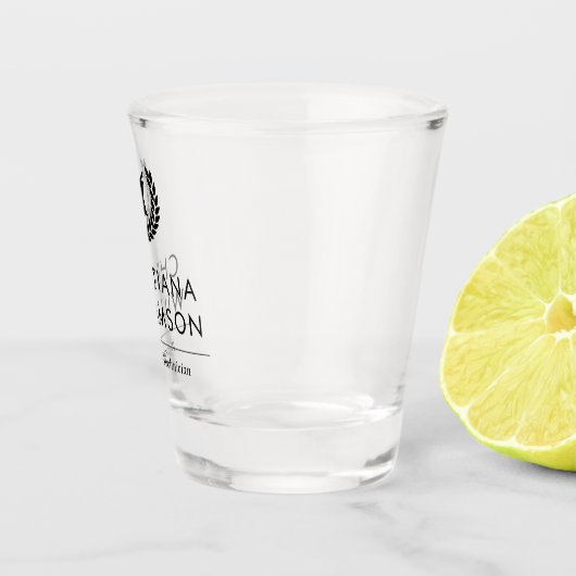 Aangepaste Elegante Apotheker Apotheek Tech Person Shot Glas (Rechts)