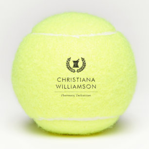 Aangepaste Elegante Apotheker Apotheek Tech Person Tennisballen