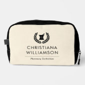 Aangepaste Elegante Apotheker Apotheek Tech Person Toilettasje (Voorkant)