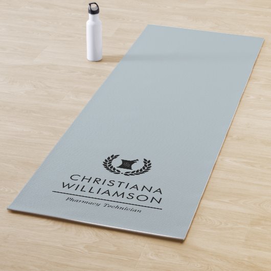 Aangepaste Elegante Apotheker Apotheek Tech Person Yogamat (In situ)
