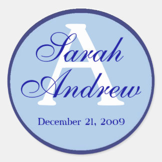 Aangepaste Elegante Bruiloft Stickers 3