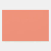 Aangepaste Elegante effen Sjabloon Effen kleur Zal Inpakpapier Vel (Voorkant 2)