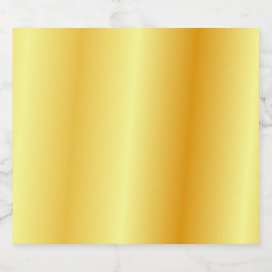 Aangepaste Elegante Gouden Uiterlijk Lege Sjabloon Bier Etiket (Enkel label)