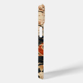 Aangepaste Elegante Japanse Koi & Kraanvogel Kunst Case-Mate iPhone Case (Achterkant / Rechts)