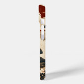 Aangepaste Elegante Japanse Koi & Kraanvogel Kunst Case-Mate iPhone Case (Achterkant / Links)
