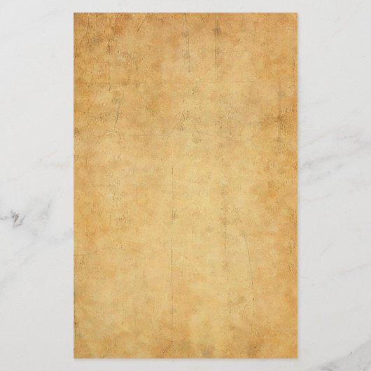 Aangepaste, elegante  kalligrafie Oud papier (Achterkant)