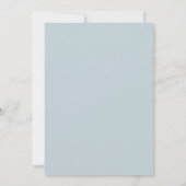 Aangepaste elegante  kant bruiloft Uitnodiging (Achterkant)