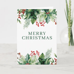 Aangepaste Elegante Kerstmis  Kaart