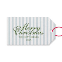 Aangepaste Elegante Klassieke Script Kerstmis Stre