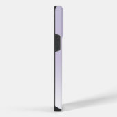 Aangepaste Elegante Licht Lavendel Violet Monogram iPhone Hoesje (Rechterkant)
