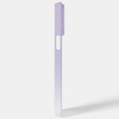 Aangepaste Elegante Lichte Lavendel Violet Monogra Case-Mate iPhone Case (Achterkant / Rechts)