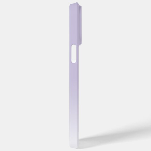 Aangepaste Elegante Lichte Lavendel Violet Monogra Case-Mate iPhone Case (Achterkant / Rechts)