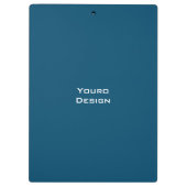 Aangepaste elegante marineblauw en roze klembord (Achterkant)