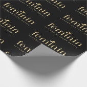 Aangepaste Elegante Merkverpakkings Papier (Hoek)