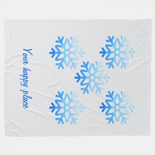 Aangepaste Elegante Minimalistische Geometrische S Fleece Deken (Voorkant (Horizontaal))