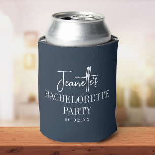 Aangepaste Elegante Moderne Bachelorette Party Bla Blikjeskoeler